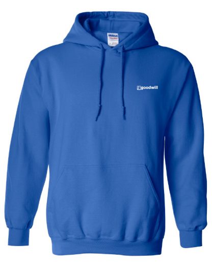 Unisex - Pull Over Hoodie - Blue